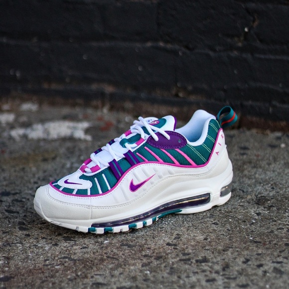 air max 98 purple teal